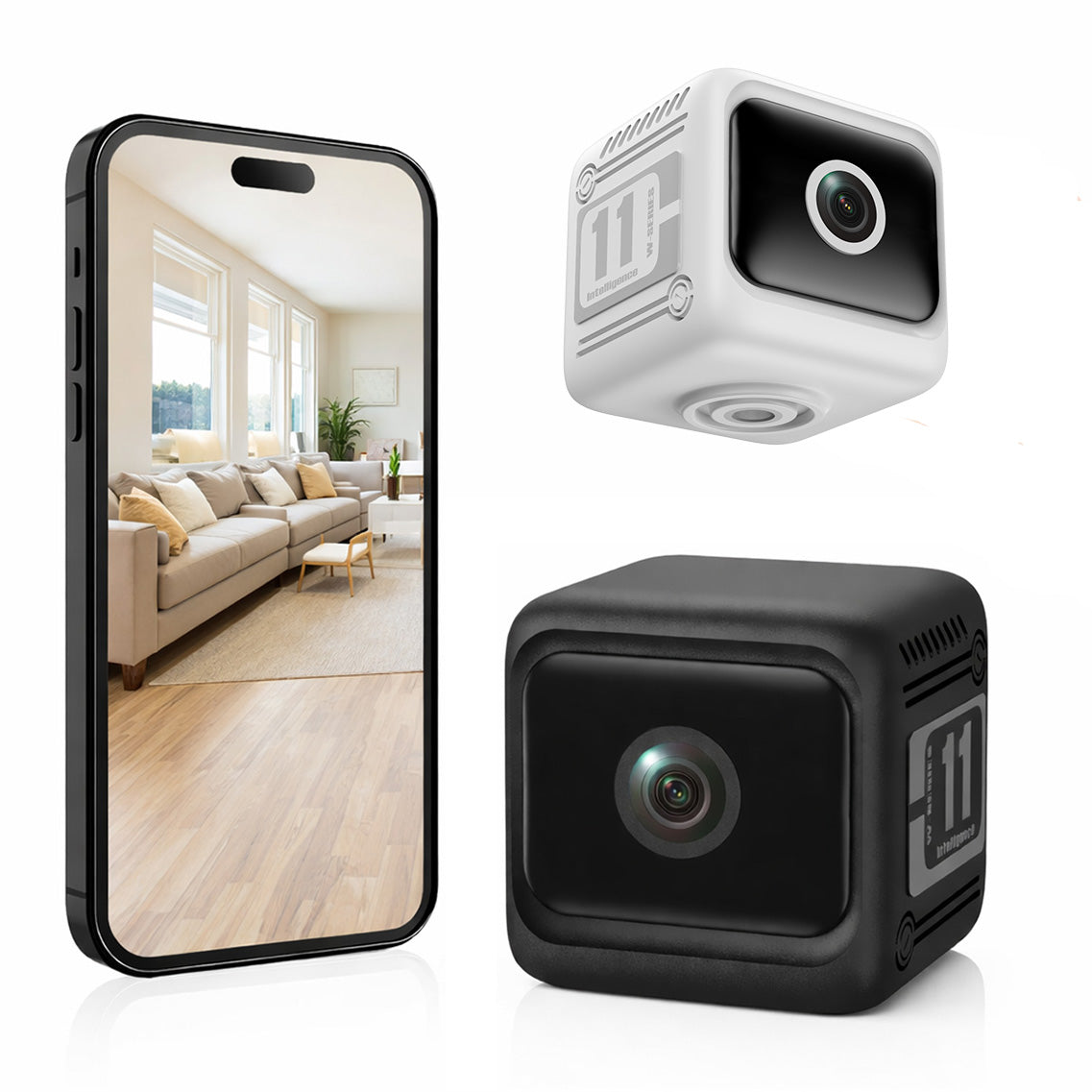 4K Mini Battery Security WiFi Camera – 8 Hours Recording with Night Vision & Motion Detection
