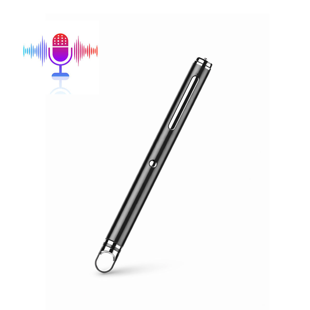 Laser Pointer Voice Recorder Pen – Digital Noise-Reduction Audio Recorder