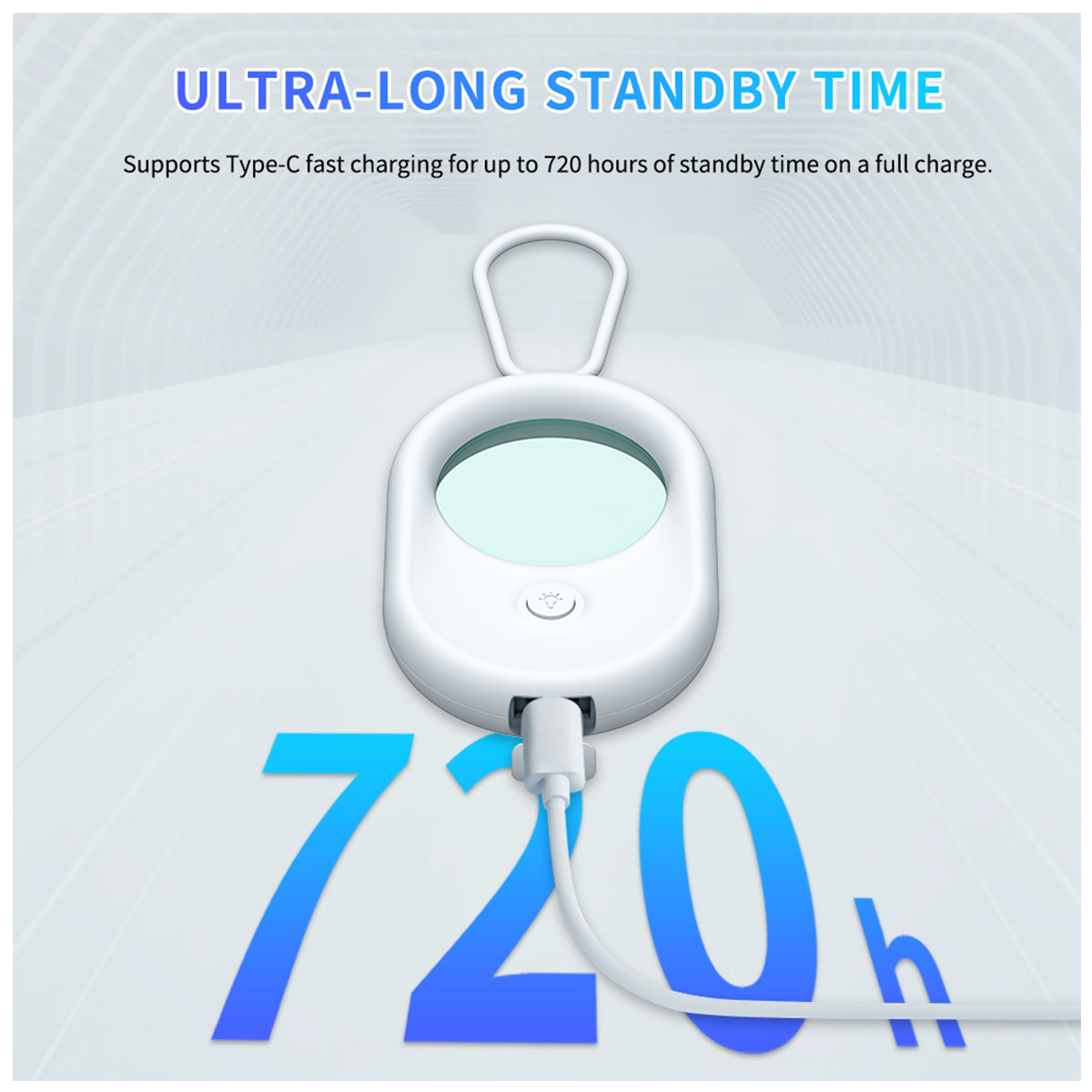 Mini Keychain Hidden Camera Detector – 720-Hour Standby Anti-Spy Lens Finder