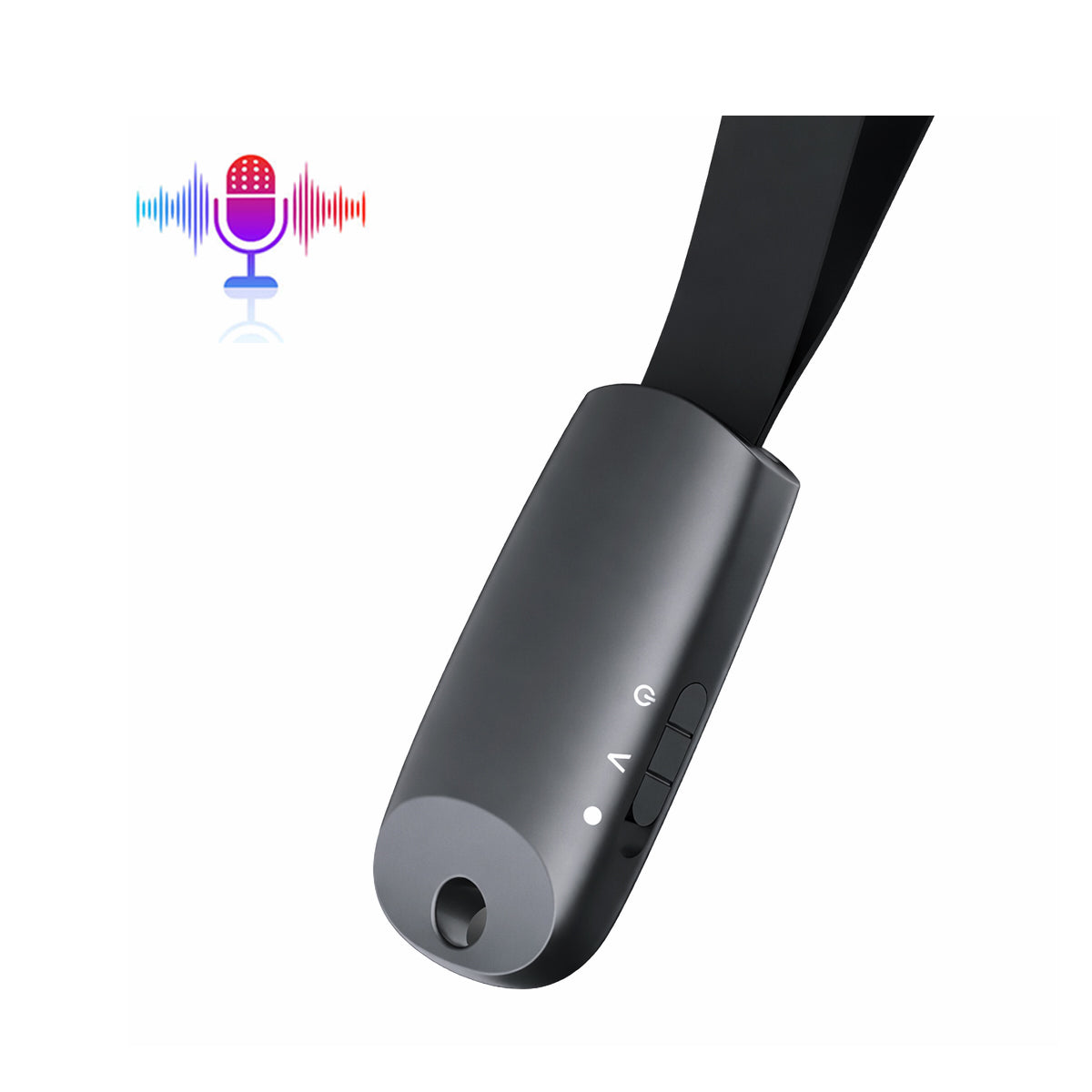 Mini Lanyard Voice Recorder – 35 Hours Multifunctional Pendant Recorder