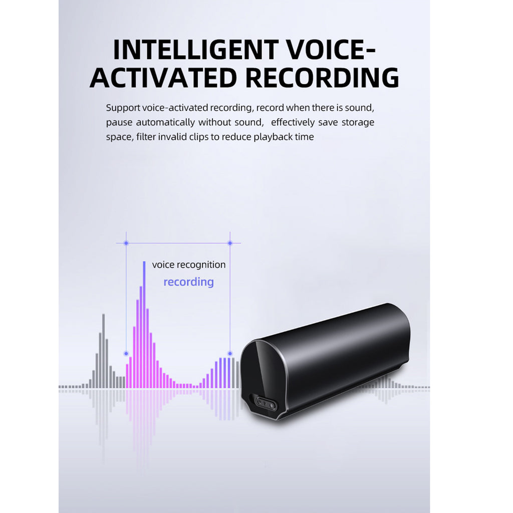 Mini Magnetic Stick Voice Recorder – 1000-Hour Battery, Voice-Activated  Recording