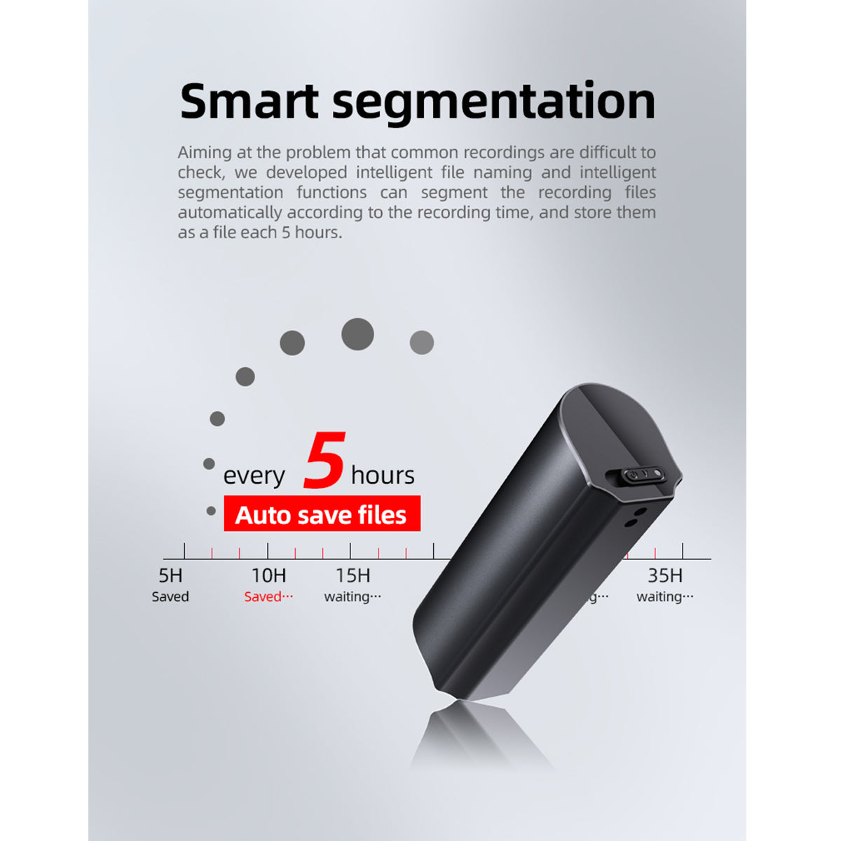 Mini Magnetic Stick Voice Recorder – 1000-Hour Battery, Voice-Activated  Recording