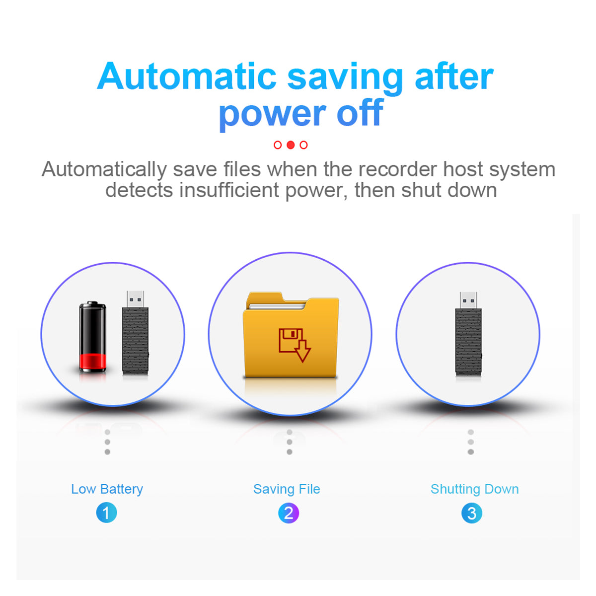 Mini USB Voice Recorder – 2-in-1 U-Disk HD Audio Recorder with Time Stamp