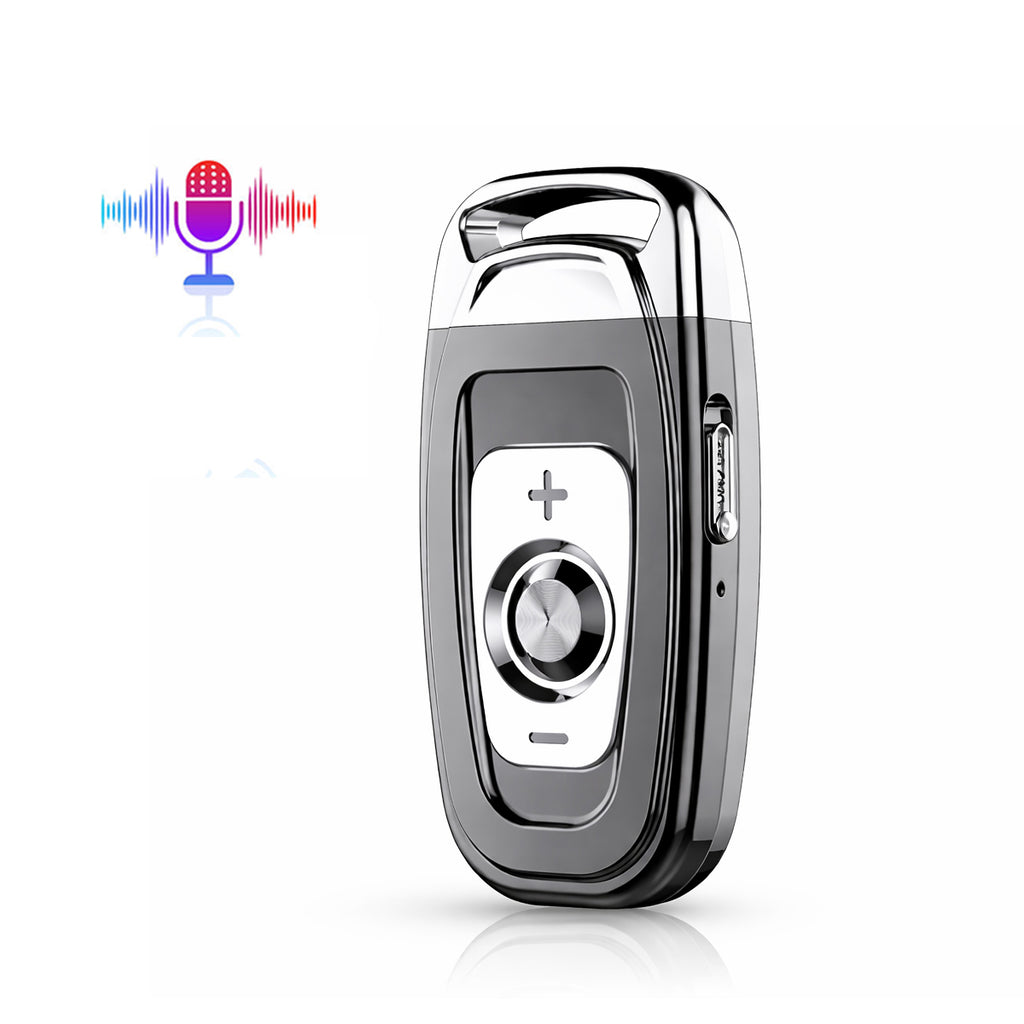 Mini Keychain Voice Recorder – 48 Hour HD Audio & Voice-Activated recording