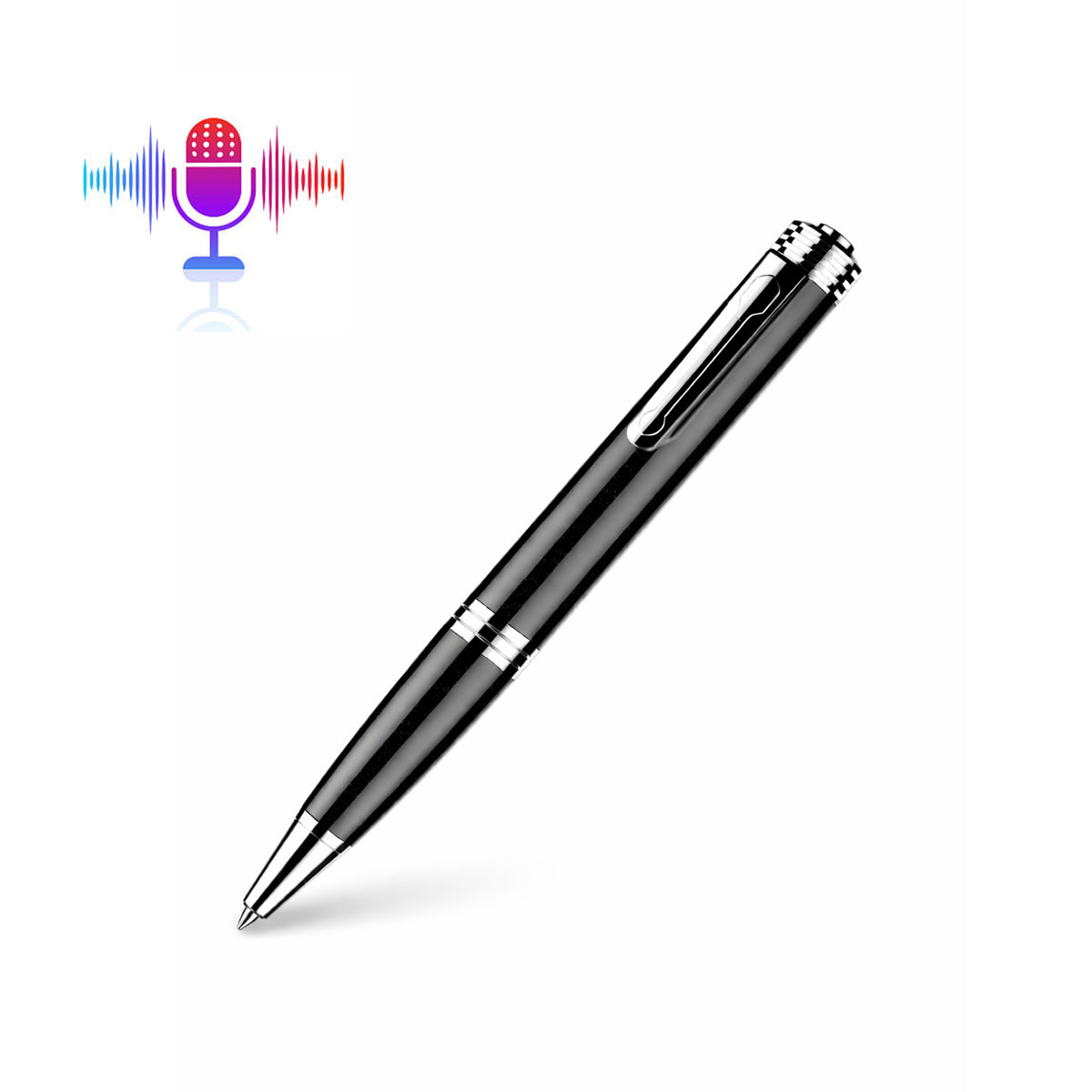 Pen-Shape Professional Voice Recorder – 48 Hours, Voice-Activated Recording