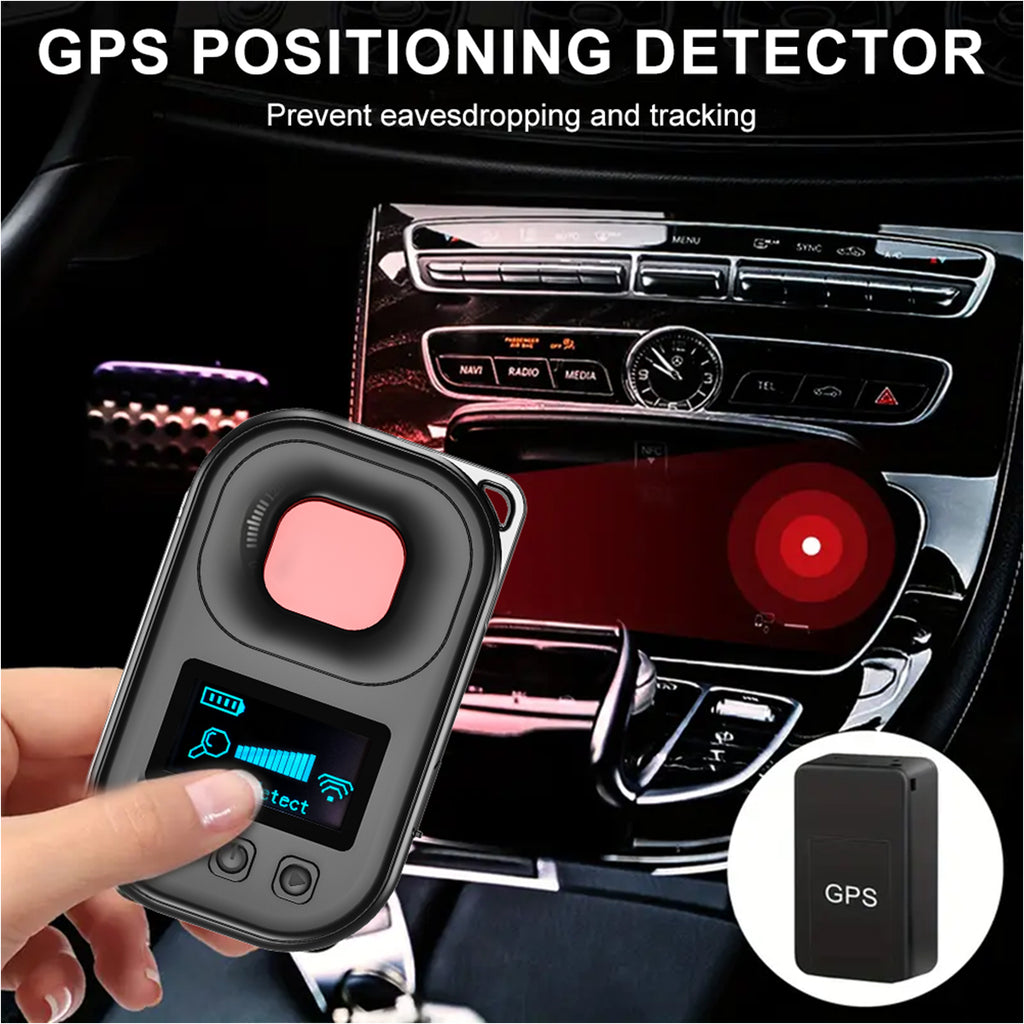 Privacy Guard Hidden Camera & GPS Detector – IR Lens Finder with RF Signal Detection