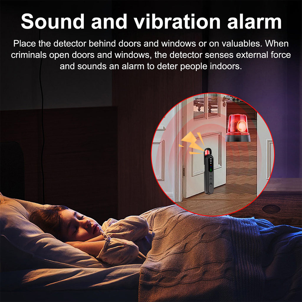 Professional Anti-Spy Detector with GPS Signal Detection & IR Camera Lens Finder