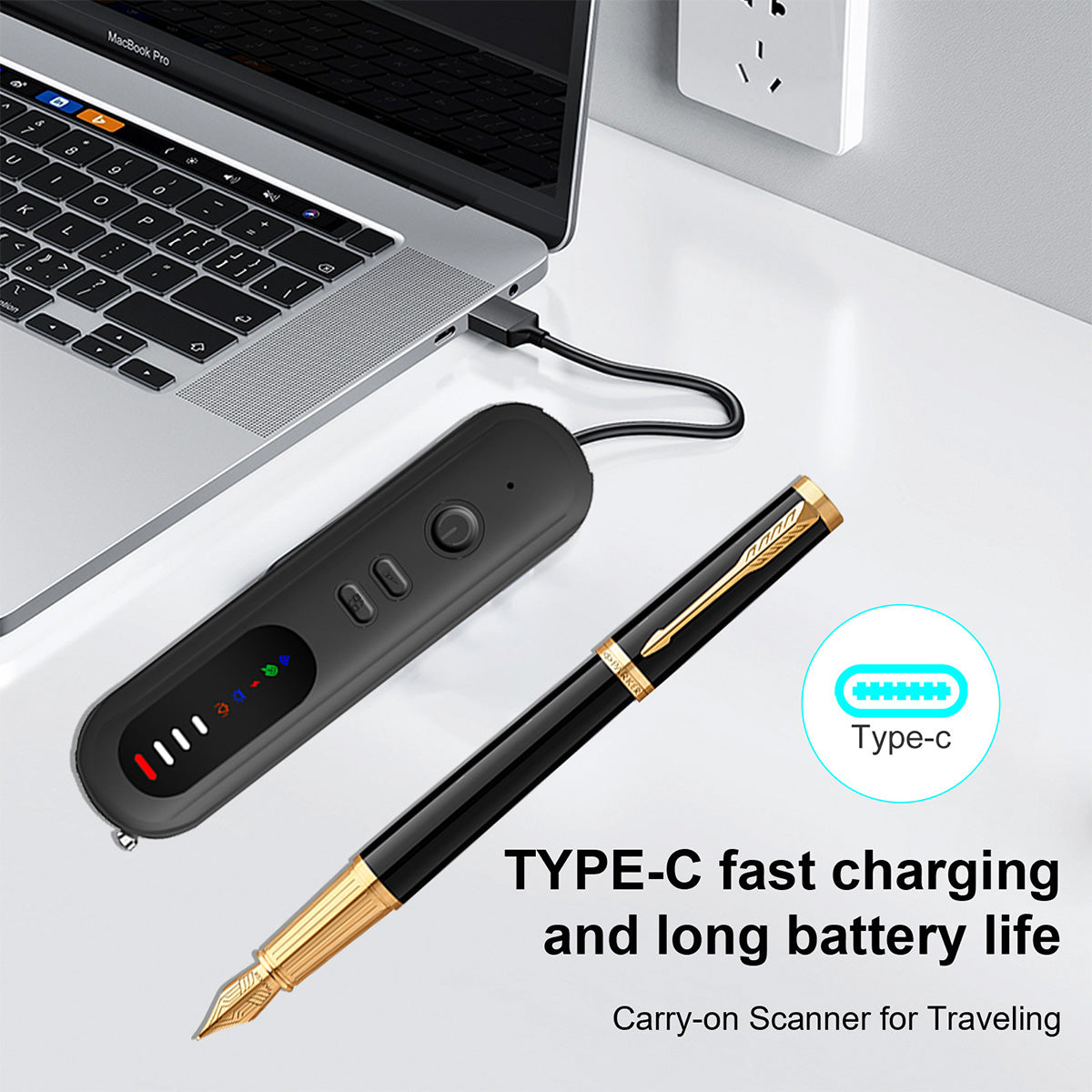 Professional Anti-Spy Detector with GPS Signal Detection & IR Camera Lens Finder