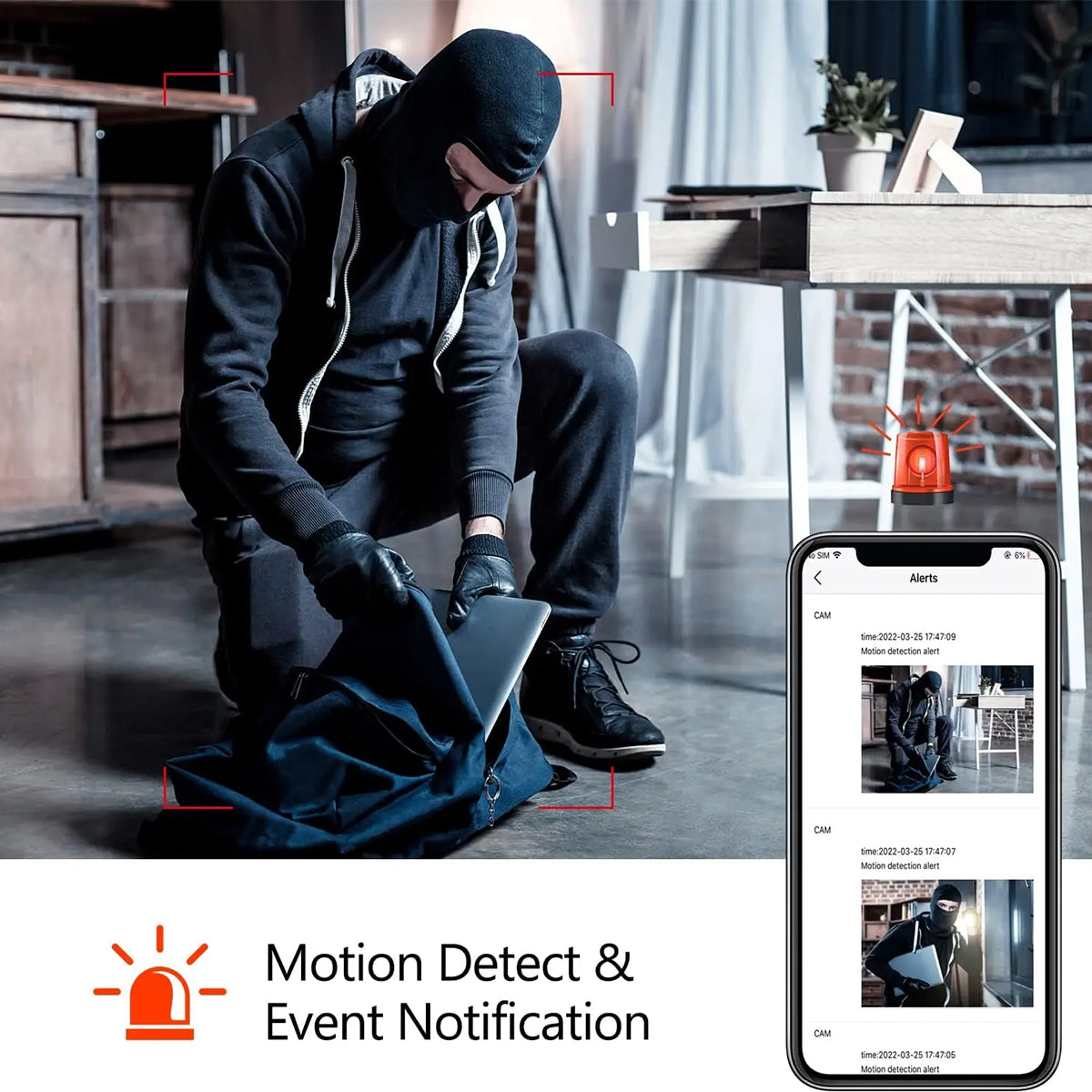 Wi-Fi  Spy Camera Bluetooth Speaker with 1080P 180° Rotating HD Hidden Camera