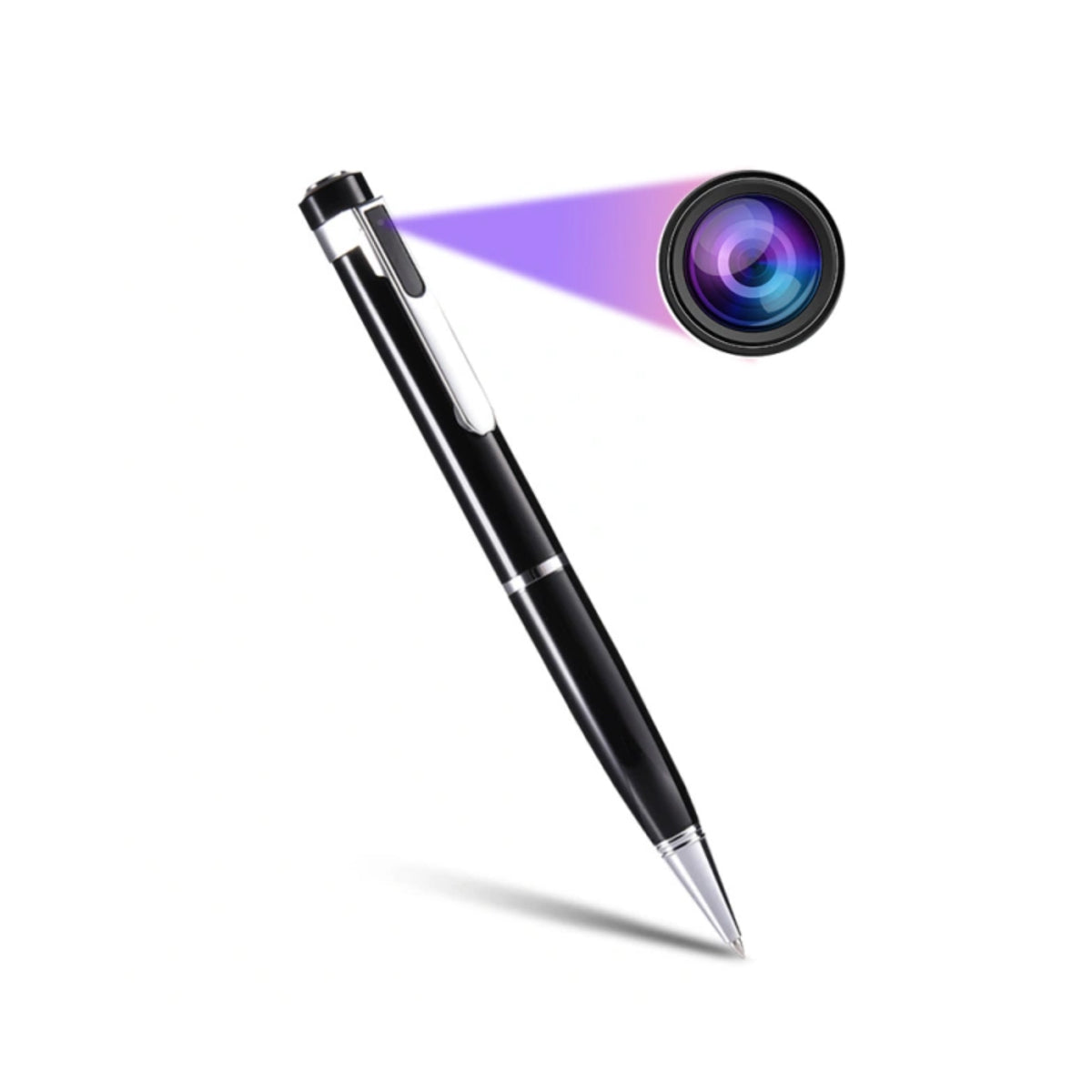 1080P Writing Pen Hidden Spy Camera - Discreet Full HD DVR Pen for Meetings