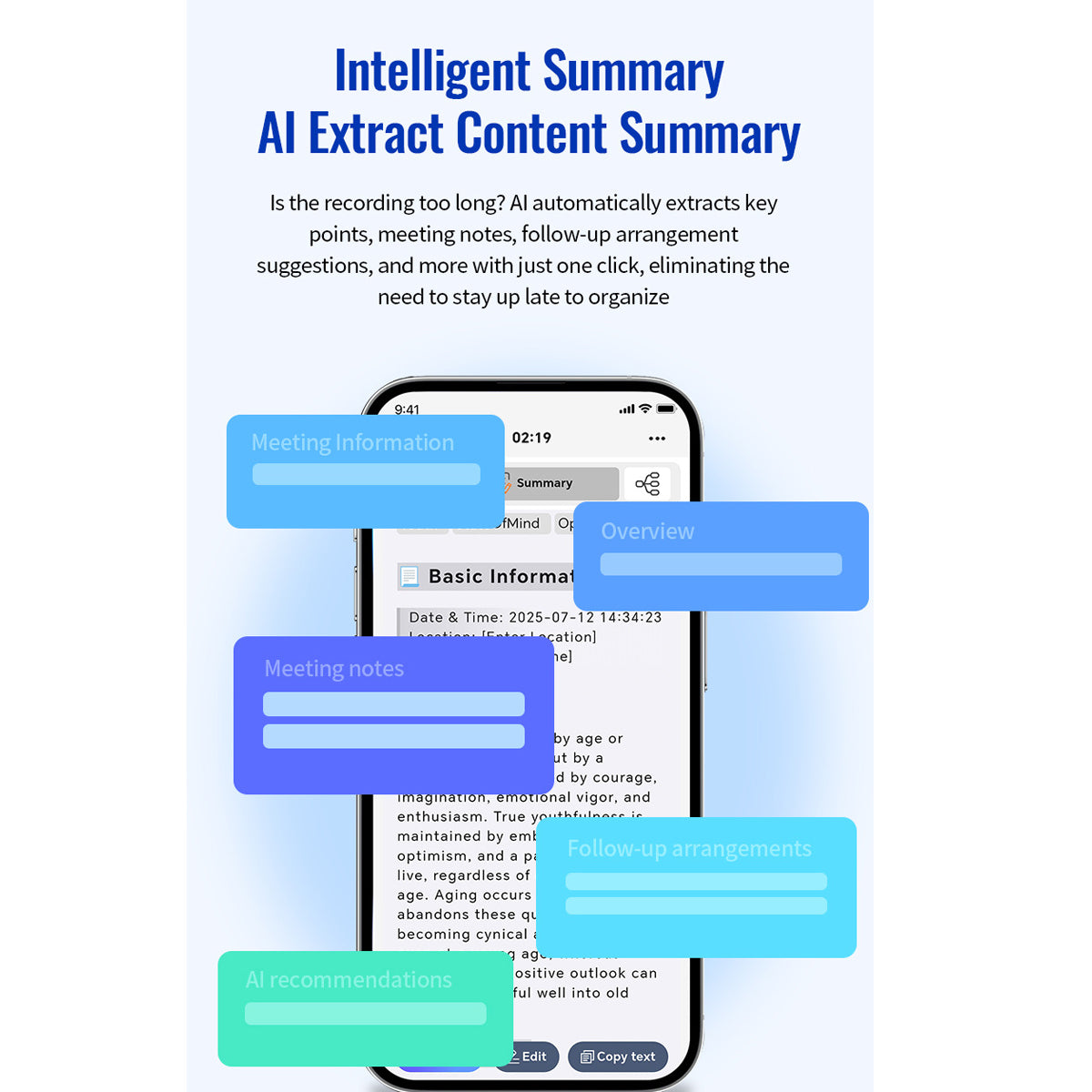 Work ID Badge Voice Recorder with App – Chest-Worn Smart Recording Badge