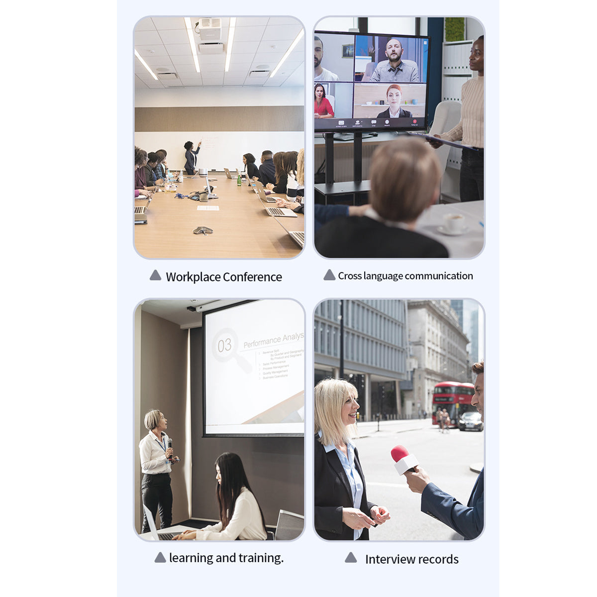 Work ID Badge Voice Recorder with App – Chest-Worn Smart Recording Badge